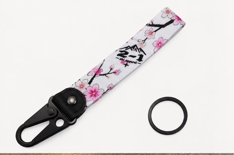 Cherry Blossom Keychain