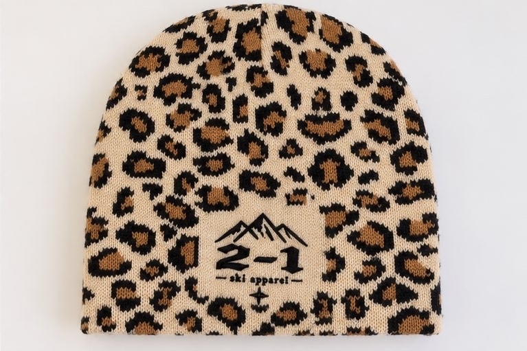 Leopard Beanie